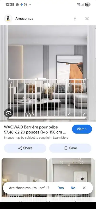 WAOWAO Baby Gate, View more