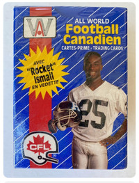 1991 All World Canadian Football Trading Cards.