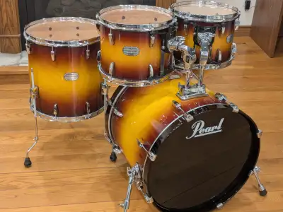 Pearl Session Studio All Birch drum shell pack in MINT condition, View more