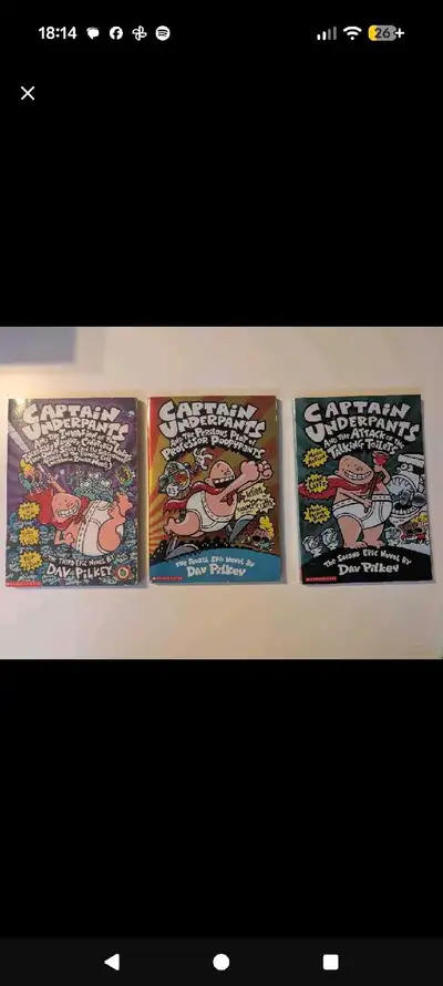 Captain Underpants Books, View more