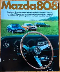 1972 MAZDA 808 AUTO BROCHURE FOR SALE