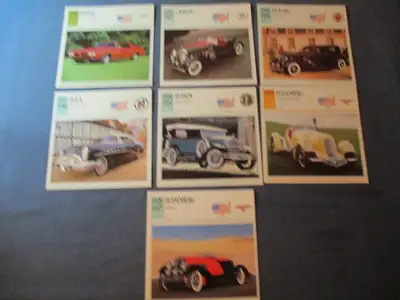 These cards are in very good condition, clean & proper. They probably date to 1980-1990's, appx. 6"...