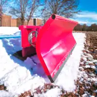 7-Foot Snow Blade Attachment for Tractor