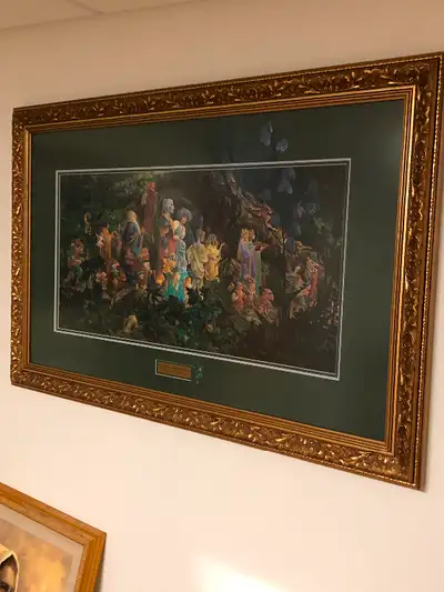 Limited edition framed lithographs James Christensen, View more
