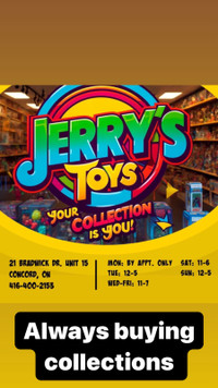 Jerrys toys funko pop, buying and selling 