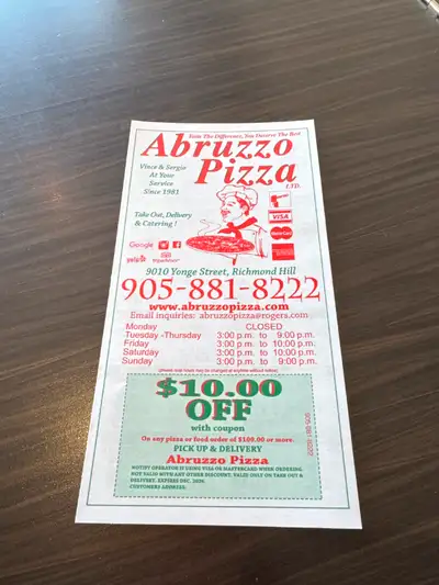 Position: PIZZA MAKER Experience: must have some experience and general knowledge of a kitchen, and...