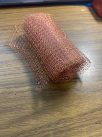 Copper Wire mesh.