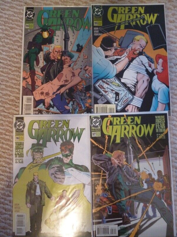 Green Arrow DC comic lot 18 x MINT! 1994-96 inc #100 & #101 in Arts & Collectibles in Peterborough - Image 3