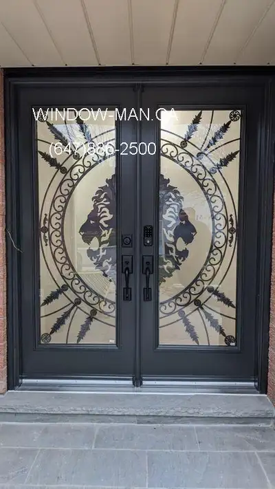 Door Double Iron Front Wrought  Best Pricing and Service