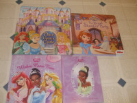 4 Disney Princess Books all for $5