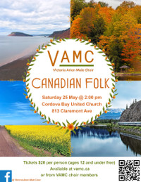 Victoria Arion Choir Sings Canadian Folk Songs