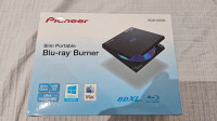 Lower PRICE! Pioneer Slim Portable Blu-Ray Burner, BDR-XD05B