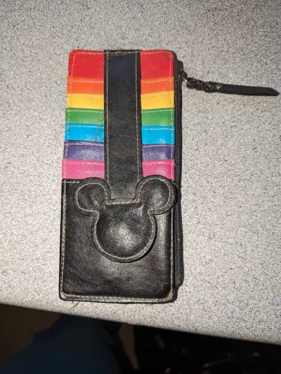 Small Mickey Rainbow Wallet