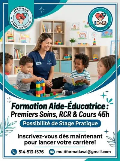 Formation Aide-Éducatrice, View more