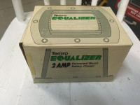TEMRO EQUALIZER 2 AMP BATTERY CHARGER...PERMANENT MOUNT...NOS...
