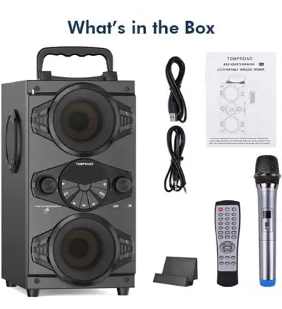 Bluetooth Speakers, 60W Portable Wireless Loud Out, View more