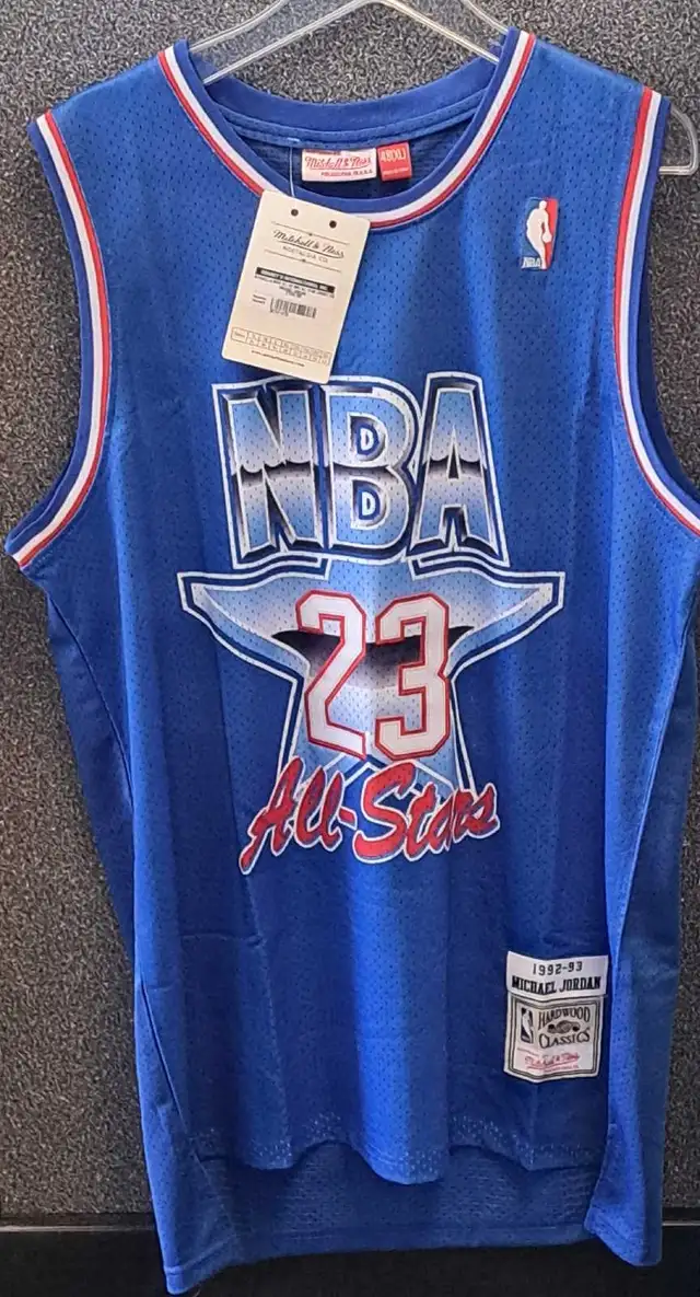 Sz XL 92-93 Mitchell and Ness NBA All Star Jersey (32141475)  in Basketball in Calgary - Image 2