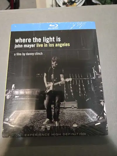 John Mayer " Where the Light Us " Blu-ray Dvd Brand New, View more