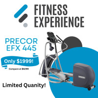 Precor EFX 445 Elliptical SAVE $4500! Limited quantity!