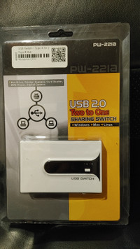 New USB Switch - Type A In Type B Out