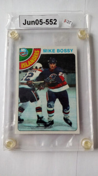 Mike Bossy HHOF Autographed Puck