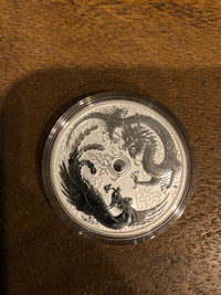 2017 Perth mint dragon Phoenix silver coin