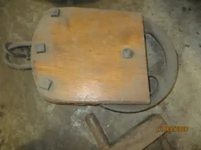 Vintage/Old Wooden Pulleys.  G., View more