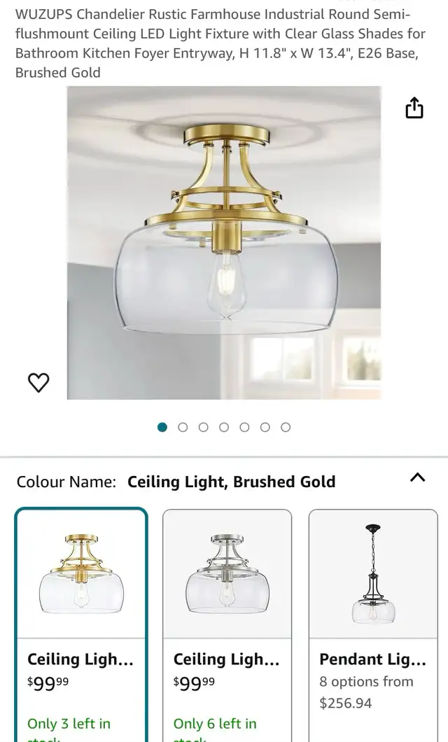 BNIB Chandelier in Indoor Lighting & Fans in Hamilton - Image 5