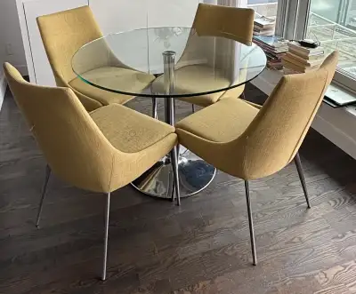 DINING TABLE AND CHAIRS , View more