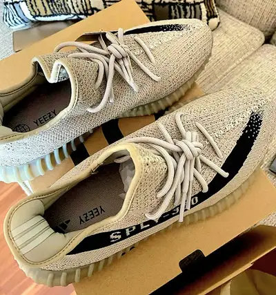 Yeezy 350 V2 Core Slate Black Size US12.5 (runs small), View more