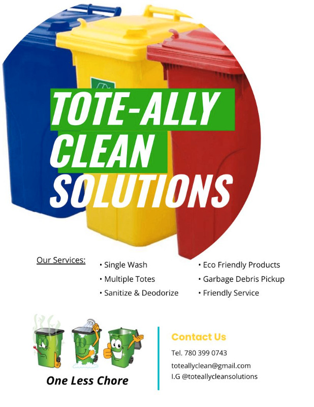 Bin Cleaning Cleaners & Cleaning Edmonton Kijiji