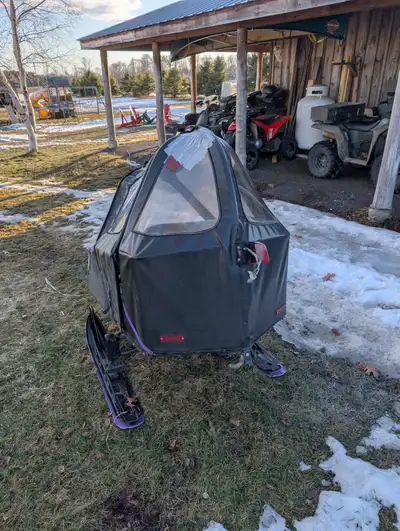 Two person ski boose. Not perfect but it was great for towing kids and the dog around. 250$ obo. Cal...