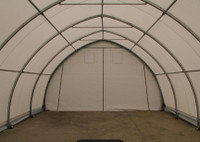 30'x40'x15' Dome Storage Shelter (300g PE) | Shelter