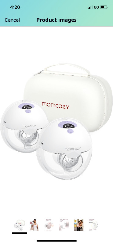 Brand new breast pump from mom cozy in Other in Mississauga / Peel Region - Image 4