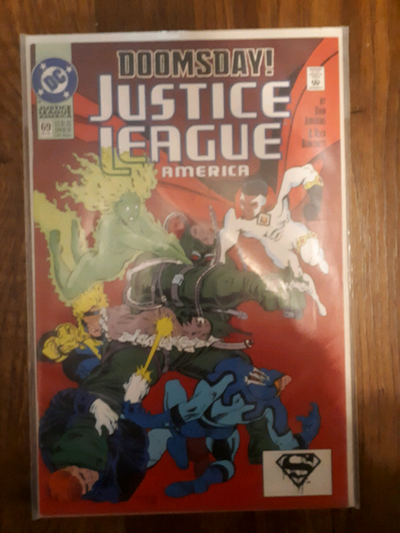 Comic Justice League America #69 Doomsday, View more