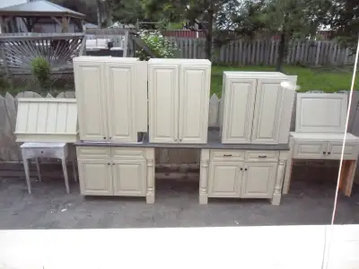 Kitchen Cabinets with Counter Top and Sink, View more