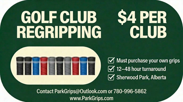 Golf Club Regripping403929420478566401