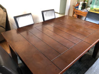 dining table and chairs open for swap or trade