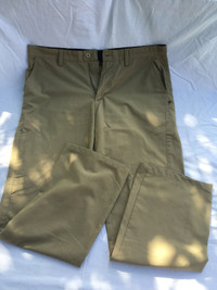 Hurley Khaki Mens Pants - Size 36 (Season: Fall '07)