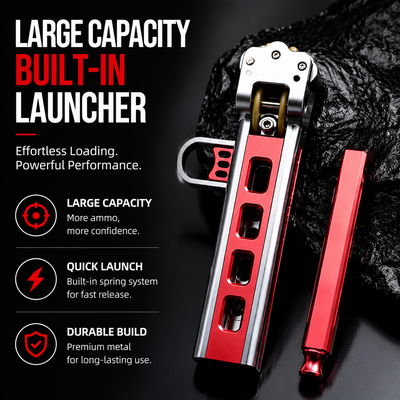 Auto Loading Slingshot - CNC Metal Construction.  Rapid Loading, View more