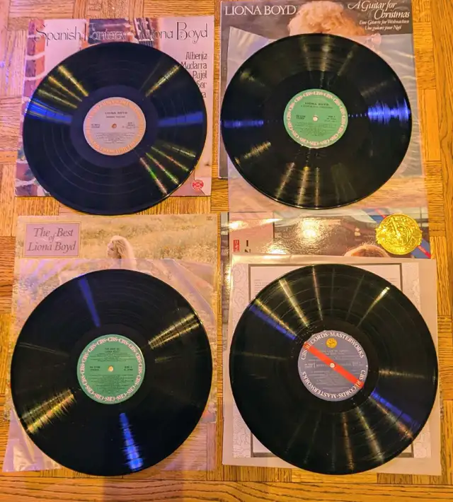 Lot of 9, Liona Boyd vinyl record collection (1 signed) in Arts & Collectibles in Winnipeg - Image 6