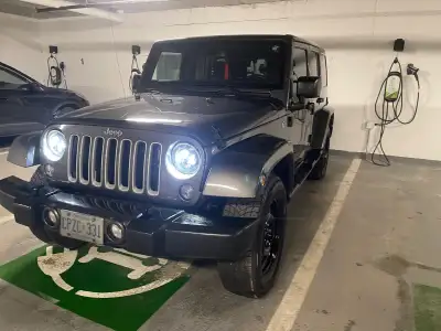 2018 Jeep wrangler JK Unlimited Sahara 