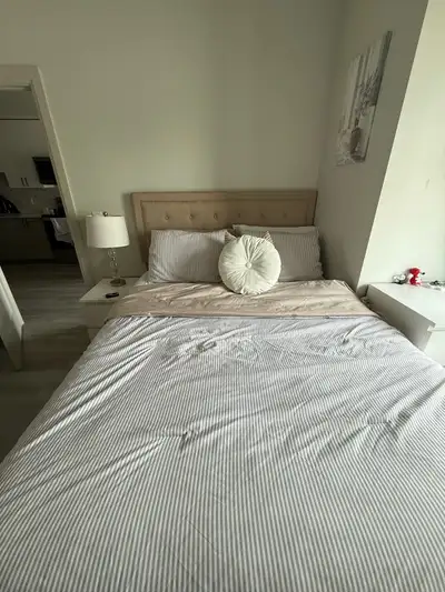 Queen Headboard & Bedframe, View more