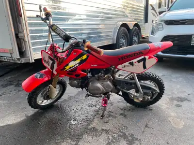 Honda XR50R for sale. Great shape and everything work. No issues. 1,200$ obo or trade for dune buggy