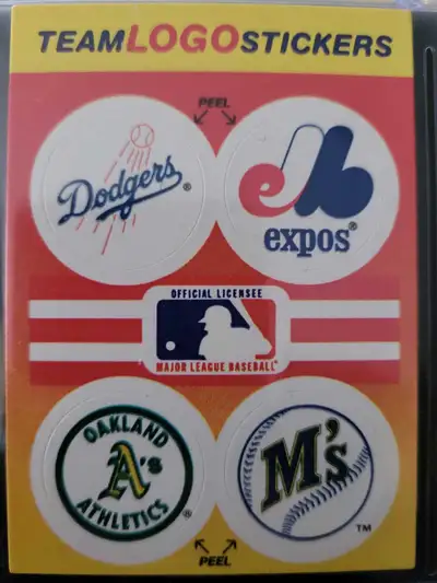 Fleer Baseball Stickers, View more