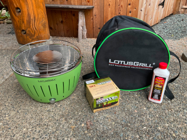UNIQUE Clean Charcoal BBQ - Lotus Grill in BBQs & Outdoor Cooking in Comox / Courtenay / Cumberland