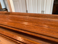 Oak Casing stained American Oak and Verathaned