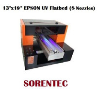 Brand NEW Updated LED UV Flat Bed Printer Machine (8 Nozzles)
