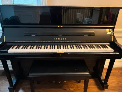 Almost Brand New Yamaha Upright Piano U1 Made in Japan Manufactured in 2023 , Only 2yr old( not 30-4...