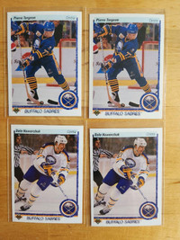Upper Deck 1990-91 Buffalo Sabres - French Cards